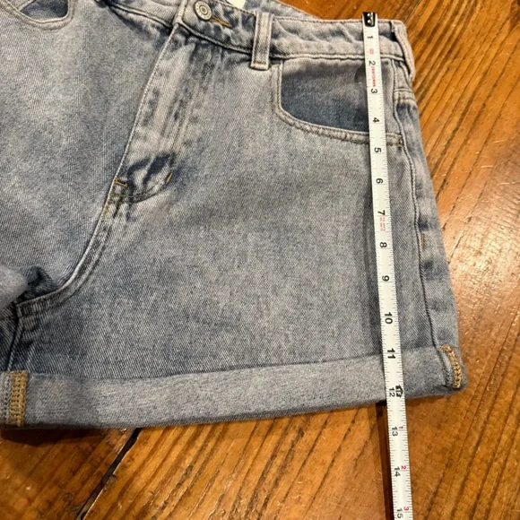 PacSun Mom Shorts | Size 29 Classic blue wash denim. - Picture 12 of 13